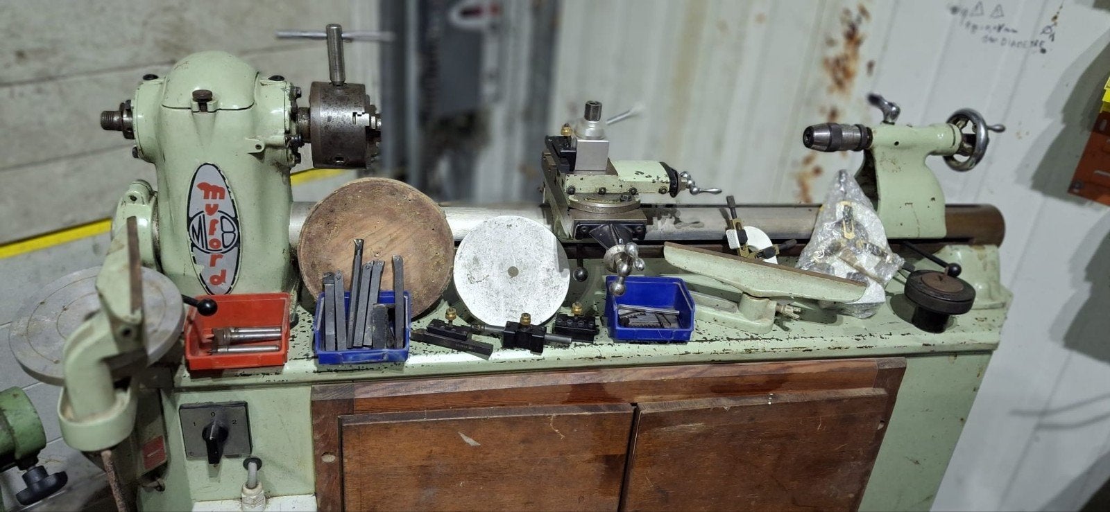 Tour combiné métal et bois - Myford ML8, Bricolage & Construction, Tours, Enlèvement