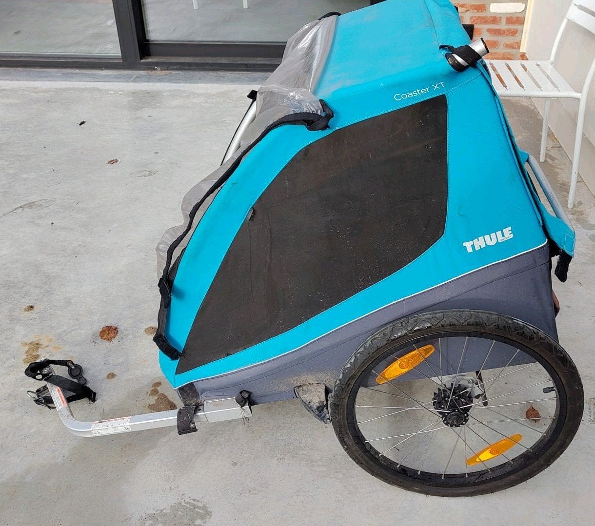 Thule fietskar, Ophalen