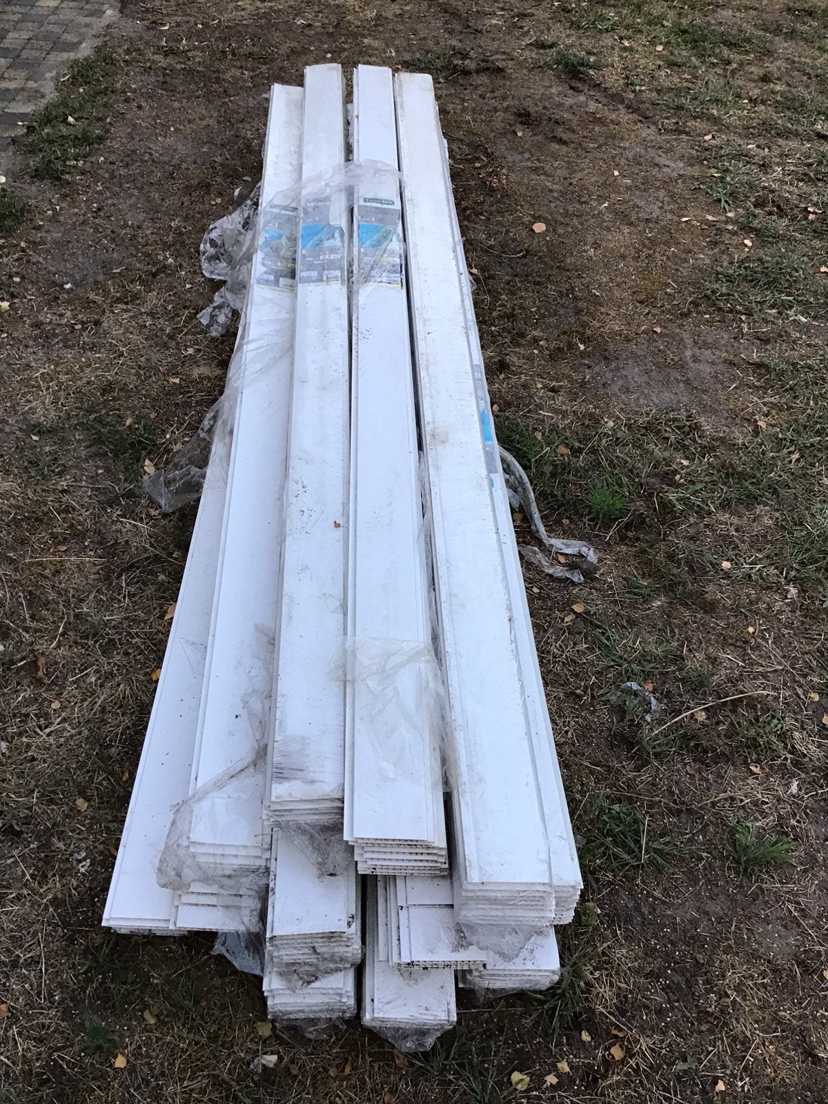 Wand en plafondbekleding pvc wit, Ophalen, Nieuw
