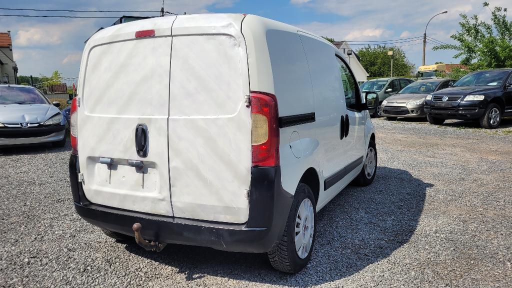 fiat fiorino 1.3jtd AL GEKEURD ROOS FORM AIRCO TREKHAAK 2010, Voorwielaandrijving, Stof, 4 cilinders, Wit