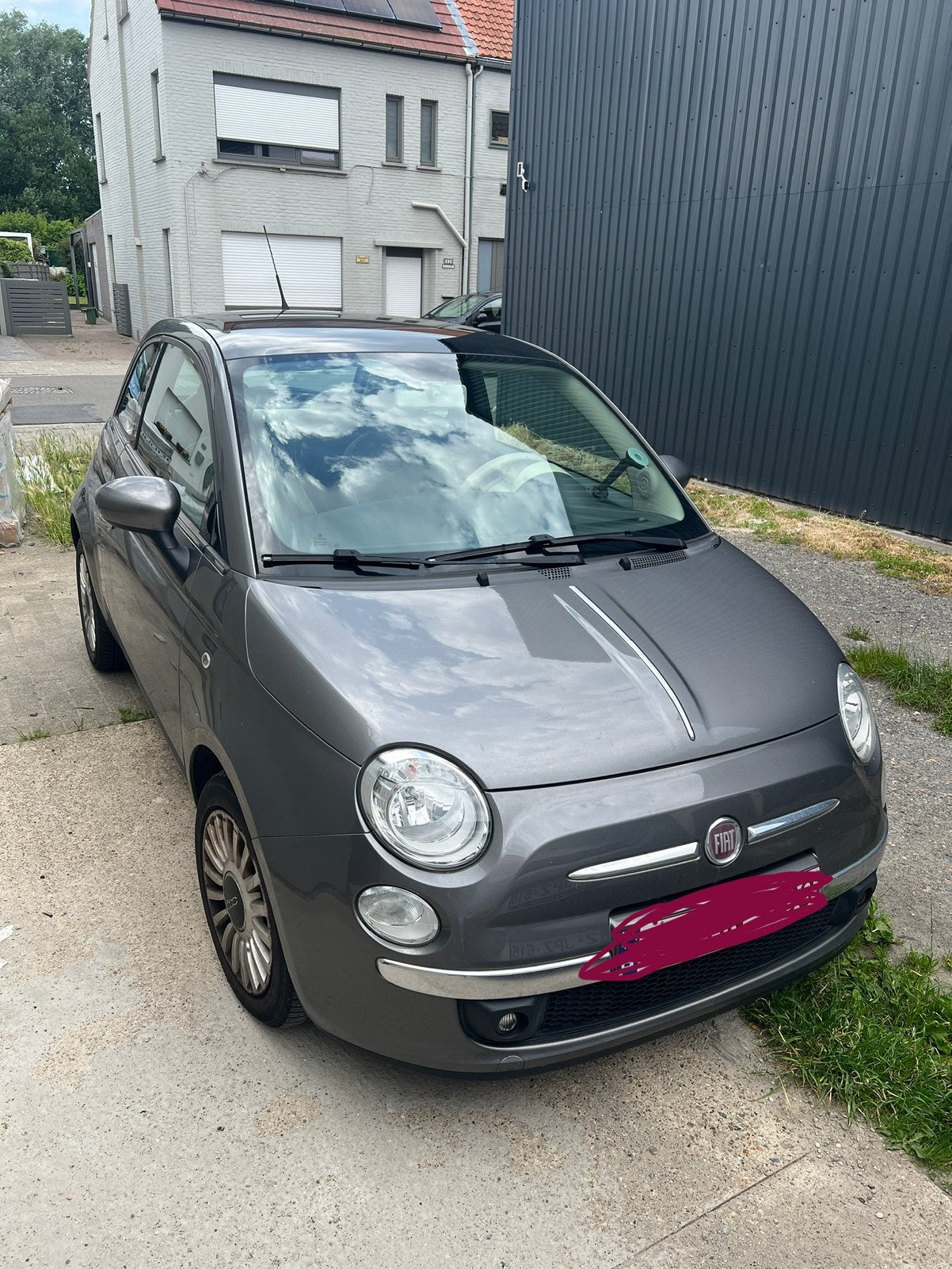 Fiat 500 (2009), Autos, Fiat, Bluetooth, Argent ou Gris, Achat, Beige