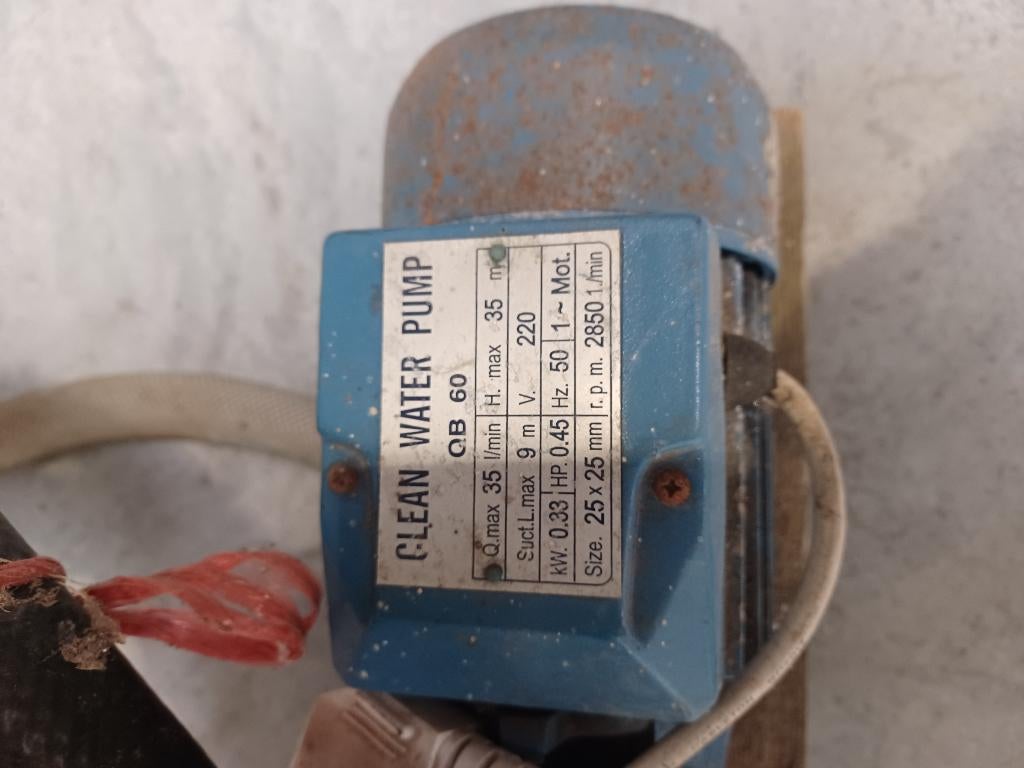 Pomp, Tuin en Terras, Waterpompen, Ophalen, Gebruikt, Elektrisch, Overige typen