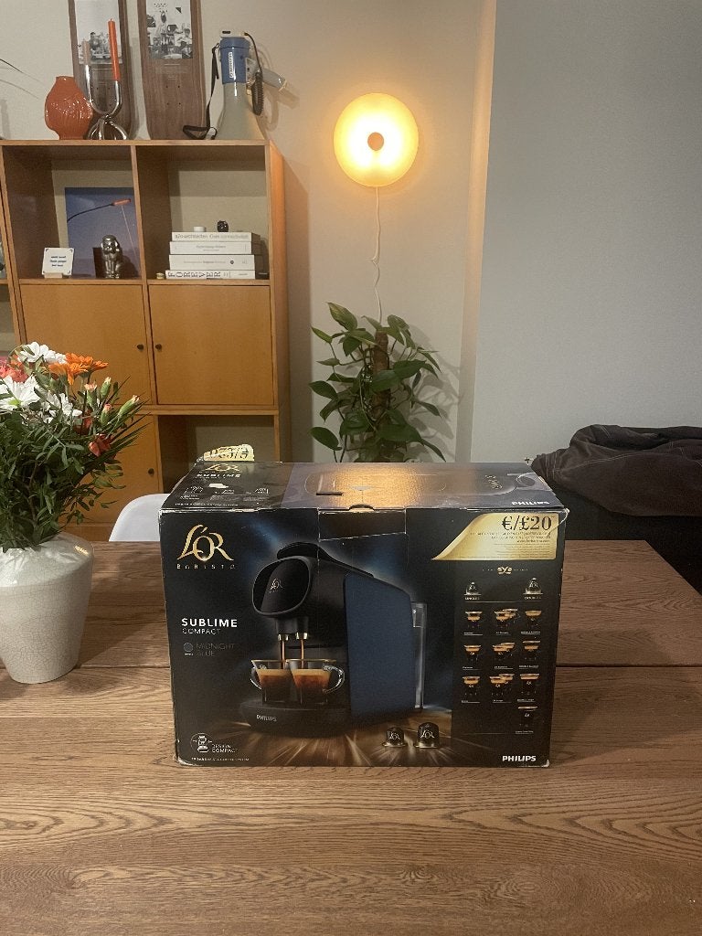Phillips L'OR BARISTA, Machine à espresso, Réservoir d'eau amovible, Comme neuf, Enlèvement