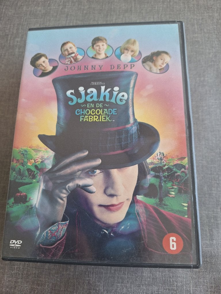 Sjakie en de chocoladefabriek, dvd, Enlèvement ou Envoi, Utilisé, Néerlandais