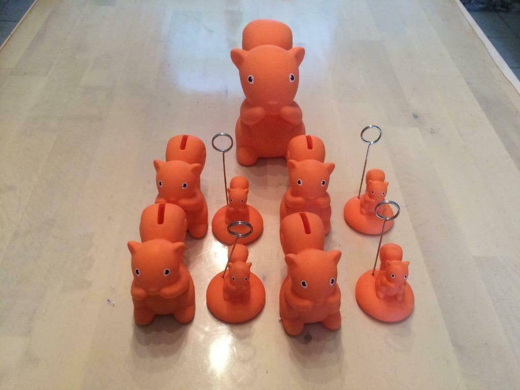 Eekhoorn betty oranje van BB collectie UITVERKOOP, Ophalen of Verzenden, Nieuw, Kraamcadeau