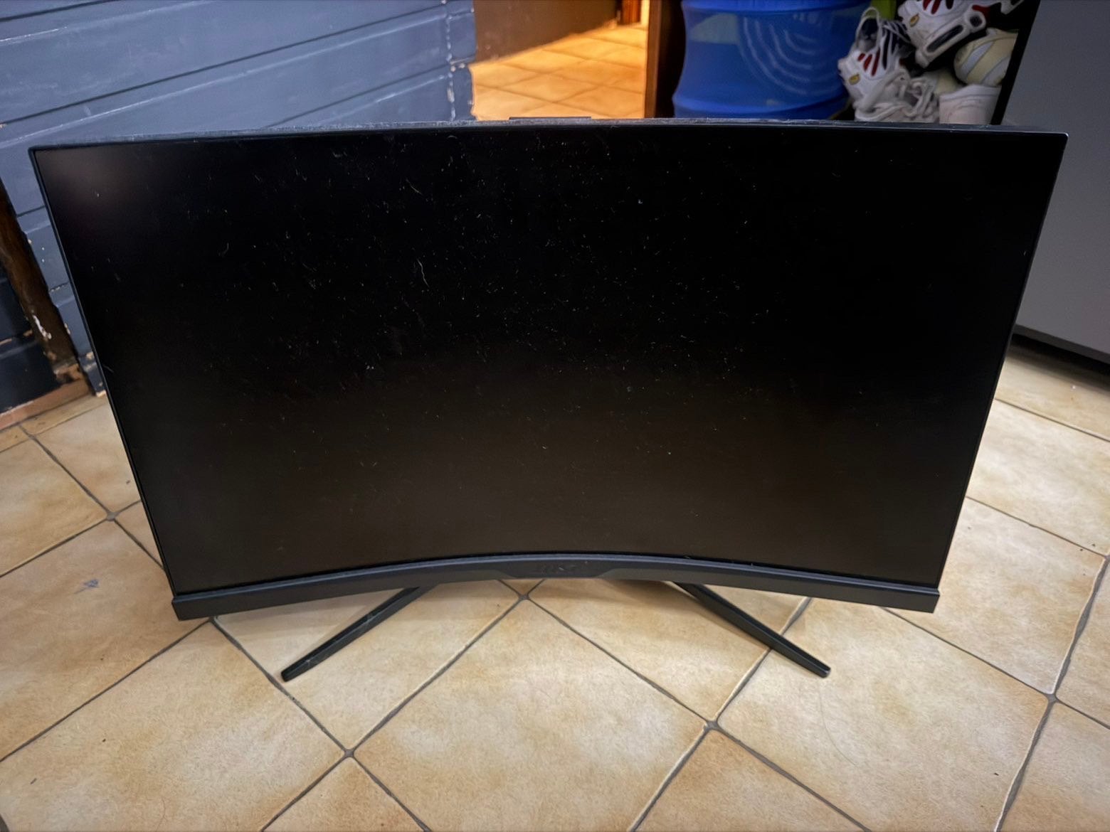 Msi monitor curved, Computers en Software, Ophalen, Zo goed als nieuw