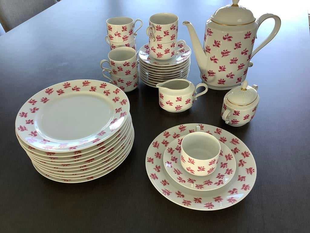 Koffie- en dessertservice, Ophalen