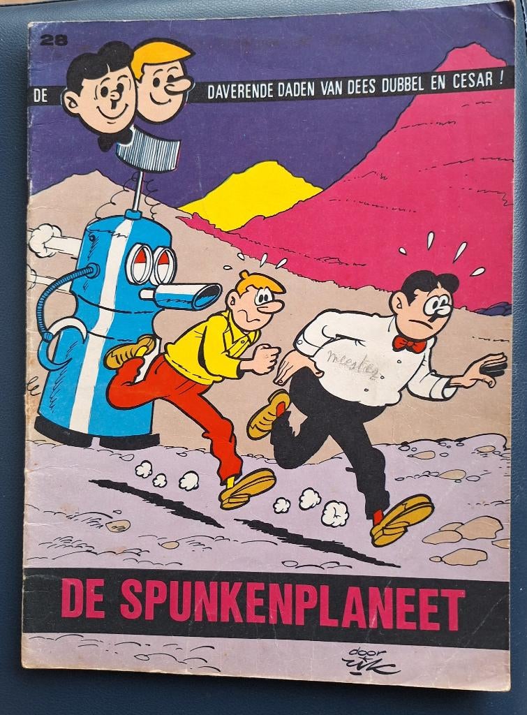 Dees Dubbel -de spunkenplaneet, Gelezen, Eén stripboek, Rik Clément, Ophalen of Verzenden