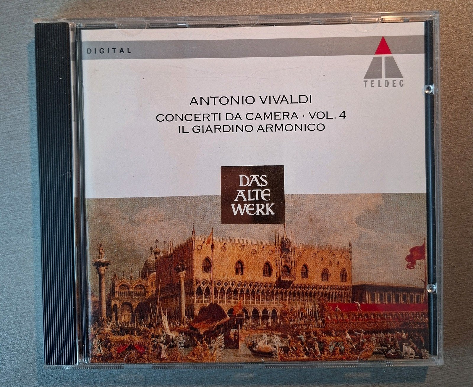 Cd. Vivaldi.  Concerti da Camera. Vol. 4. (Teldec), Ophalen of Verzenden, Vivaldi