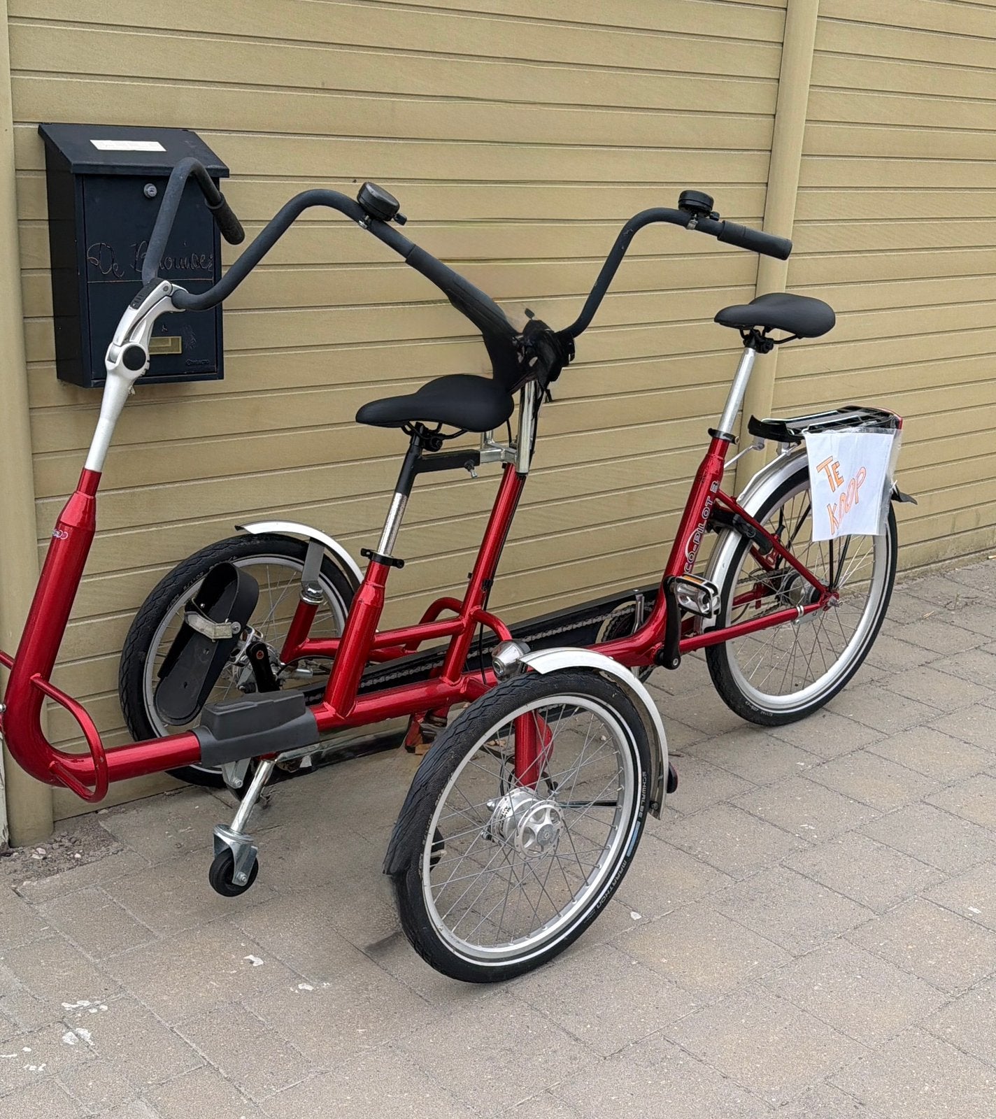 Tandem copilot 3 fiets uistelende staat !!, Fietsen en Brommers, Ophalen of Verzenden, Zo goed als nieuw