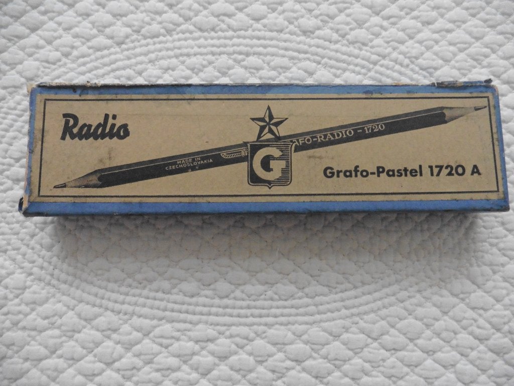 Lot de 12 crayons GRAFO-PASTEL 1720A anciens, Enlèvement ou Envoi