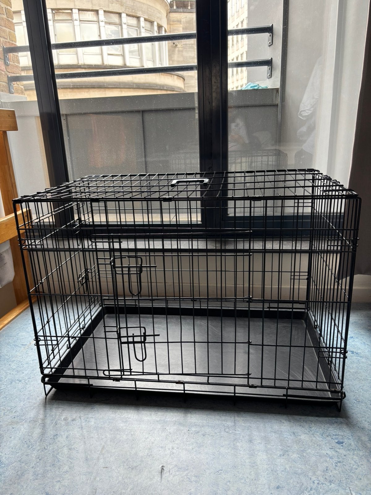 Cage pour chien 90 x 55 x 65 cm, Animaux & Accessoires, Caisses pour chiens, Utilisé, Enlèvement
