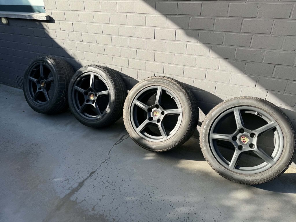 18" avec pneus d'hiver pour Porsche Boxster Cayman 718, Pneus et Jantes, Pneus hiver, 18 pouces, Enlèvement