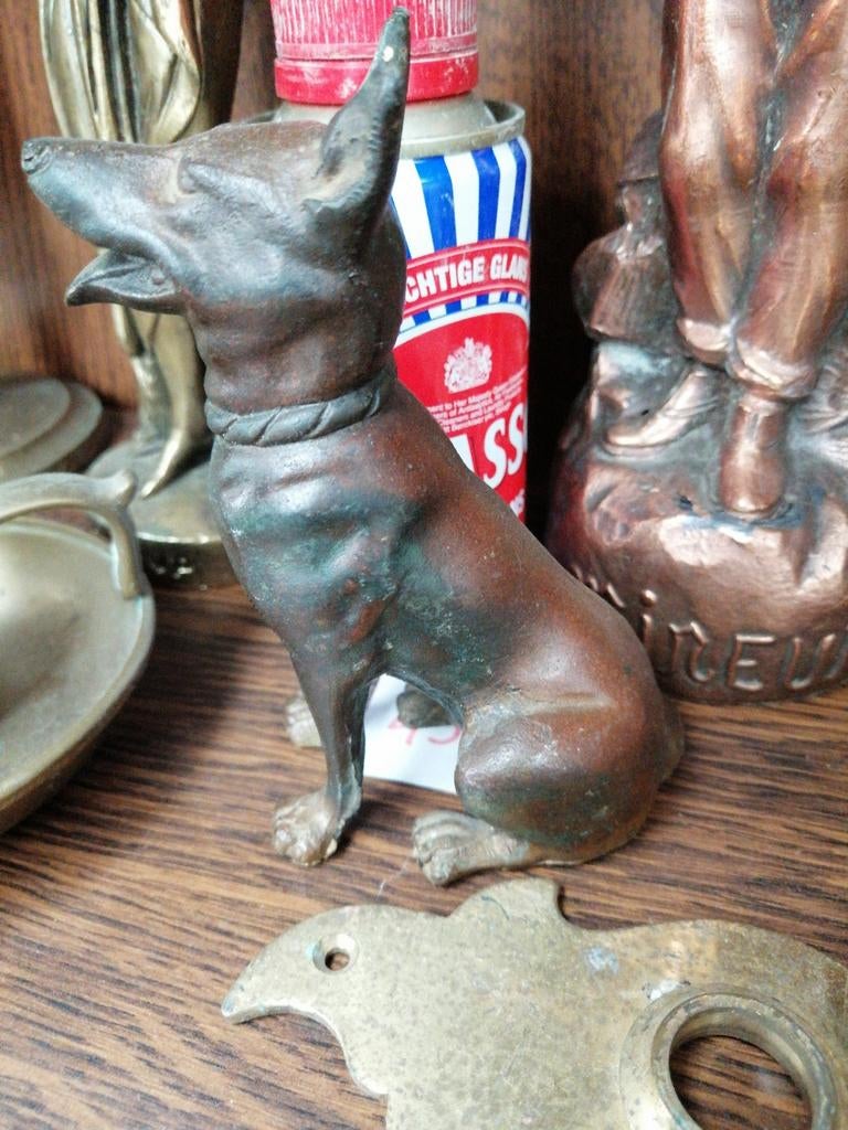 Bronzen hond, Antiek en Kunst, Ophalen