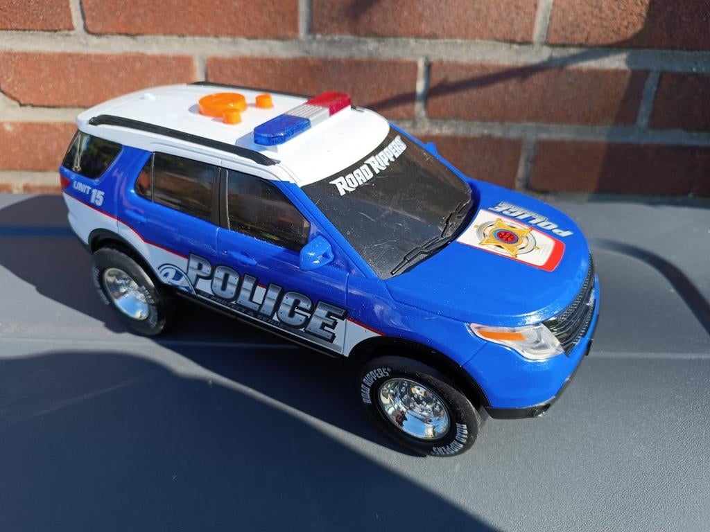 Voiture de police électrique son et lumière