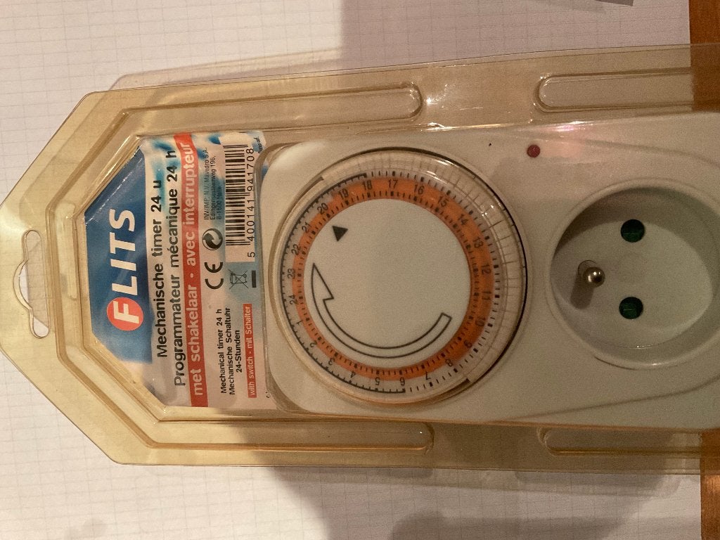 Tijdschakelaar mechanisch, Elektronische apparatuur, Ophalen of Verzenden