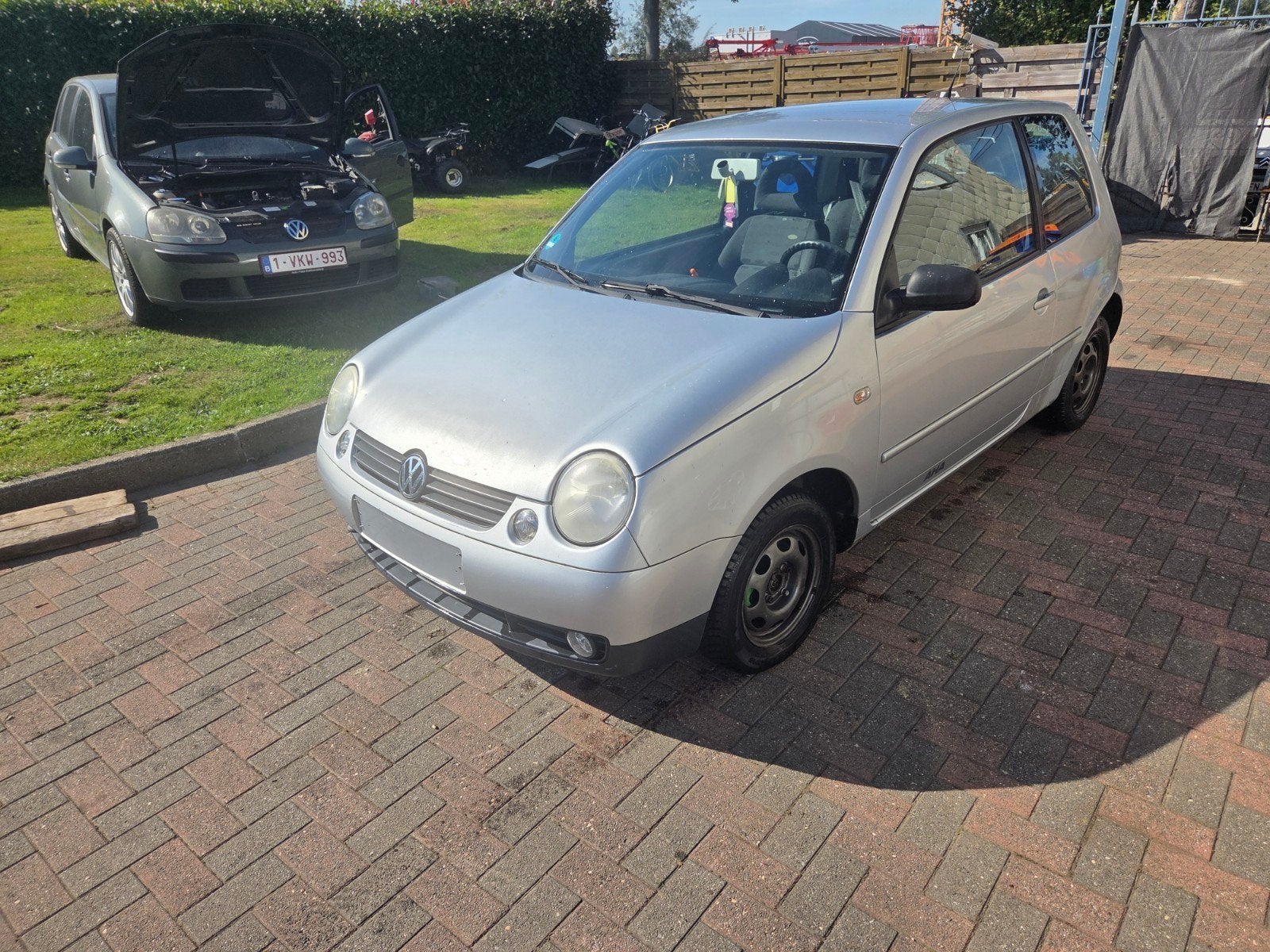 VW Lupo 1.4, Autos, Argent ou Gris, Achat, Boîte manuelle, Noir