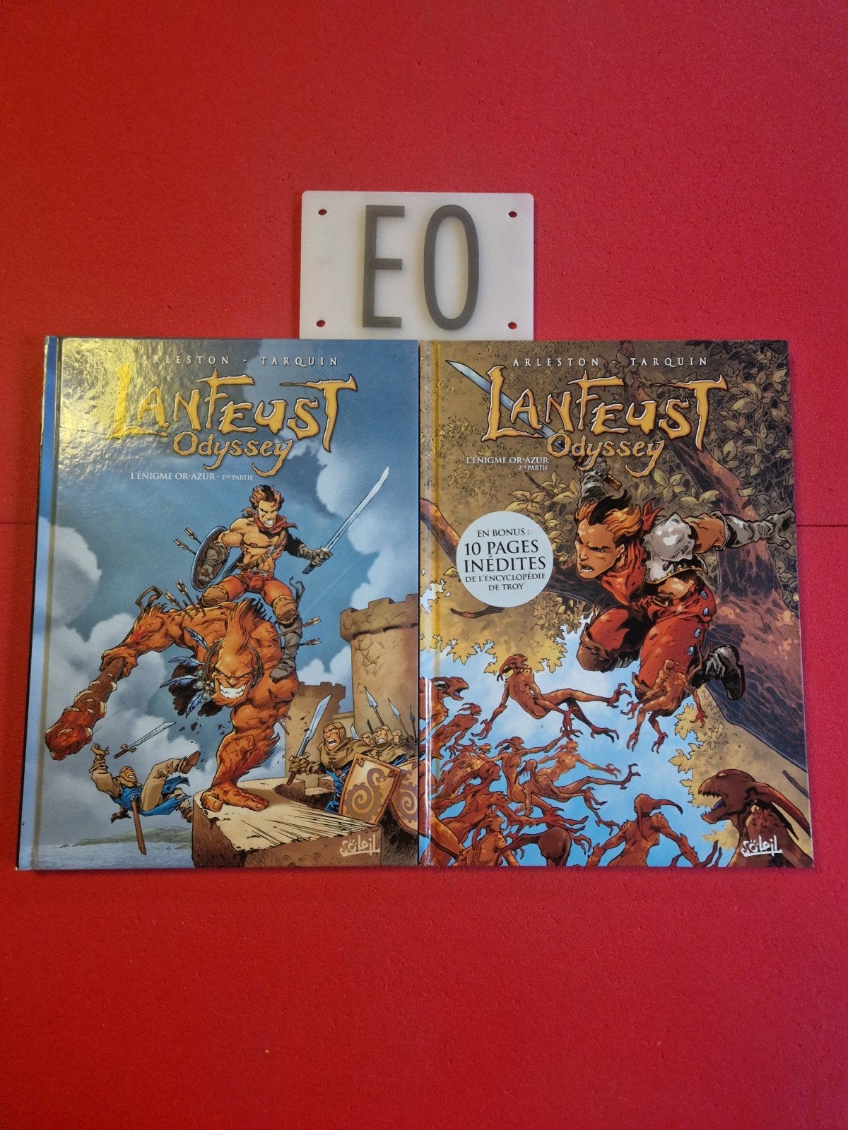 lot de 2 bd lanfeust odyssey 1 et 2,EO, Livres, Enlèvement ou Envoi