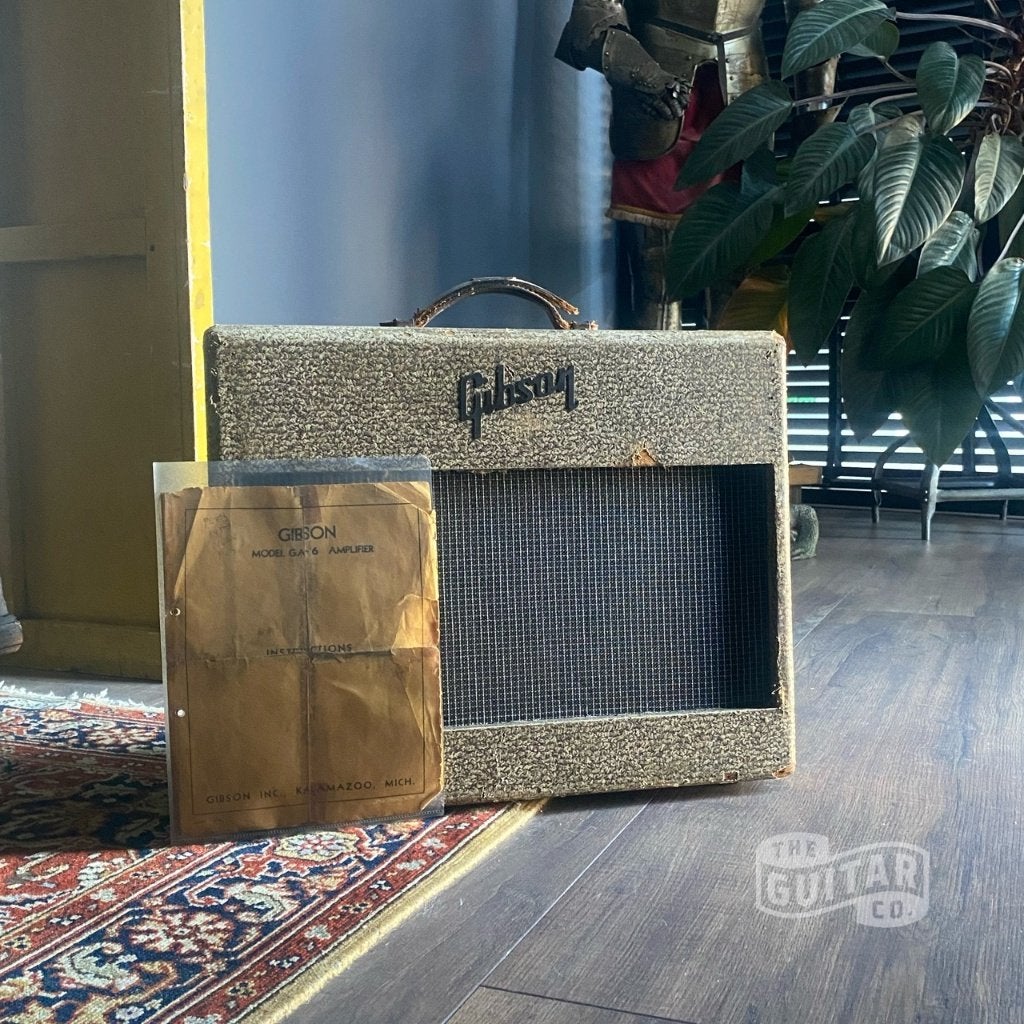 Gibson GA-6 1957 + Original User Manual, Enlèvement ou Envoi