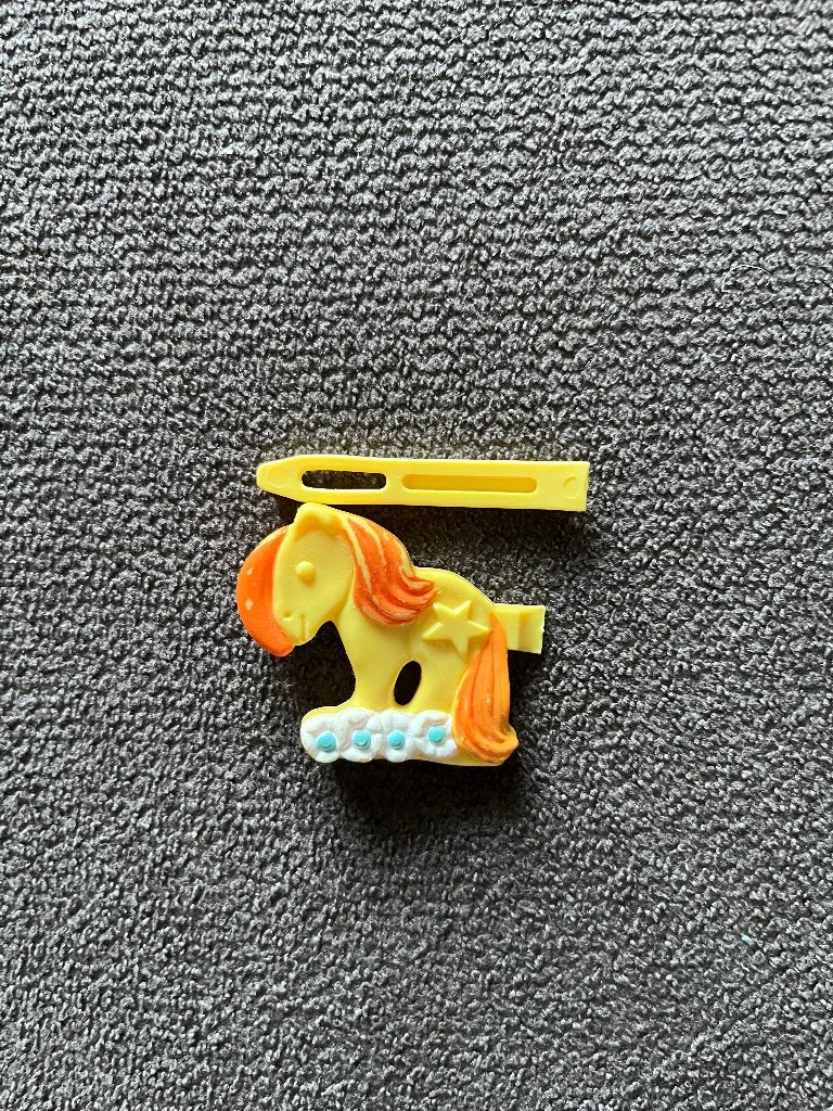Mon petit poney, cheval jaune, Collections, Envoi