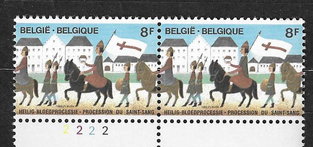 Belgique OPC 2085A Procession du Saint-Sang **, Enlèvement ou Envoi, Non oblitéré, Neuf