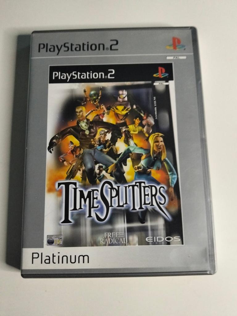 TimeSplitters 2 Édition Platine PS2 - Jeu de tir classique, Enlèvement ou Envoi, Shooter