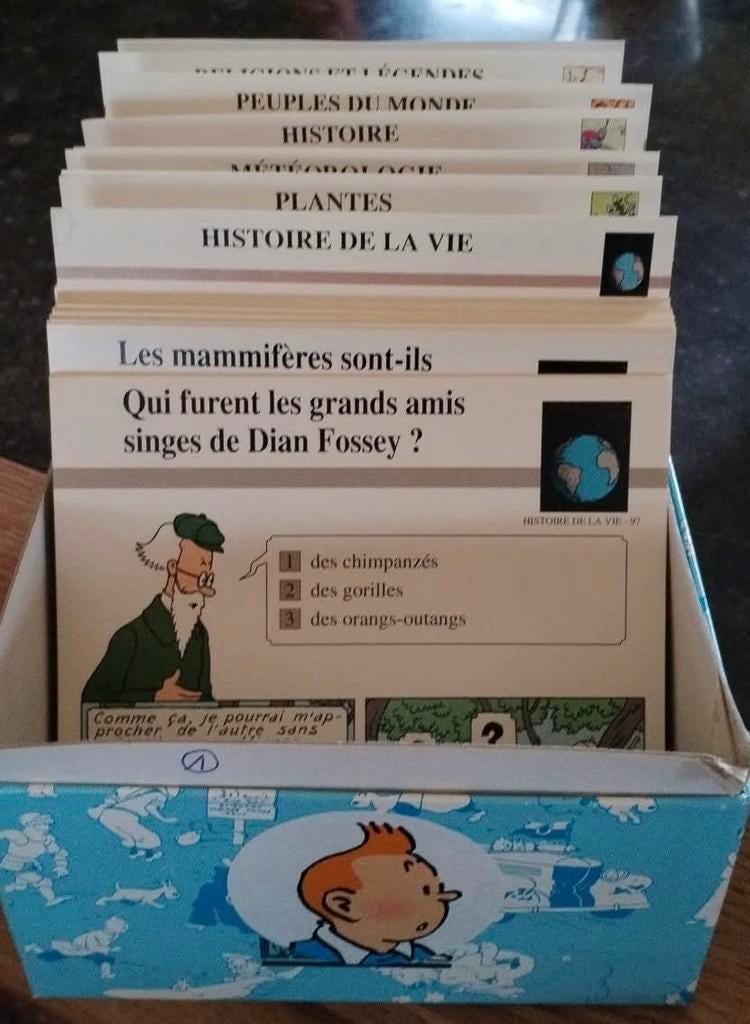 Encyclopédie Tintin 3 pages, Enlèvement, Comme neuf