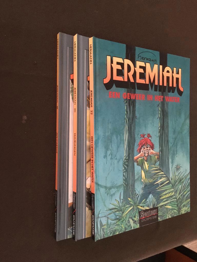 Drie Strips Hardcover Jeremiah, Boeken, Ophalen of Verzenden