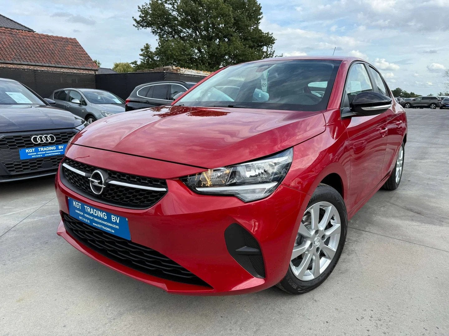 Opel Corsa 1.2i 5-DEURS CAMERA CARPLAY PDC ALU DAB BLUETOOTH, Rouge, 118 g/km, Achat, Euro 6