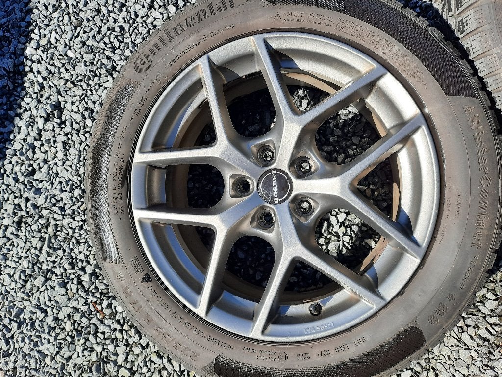 Jantes Borbet Y Titan 17", Autos : Pièces & Accessoires, Pneus & Jantes, Pneus hiver, 17 pouces, Enlèvement, Utilisé