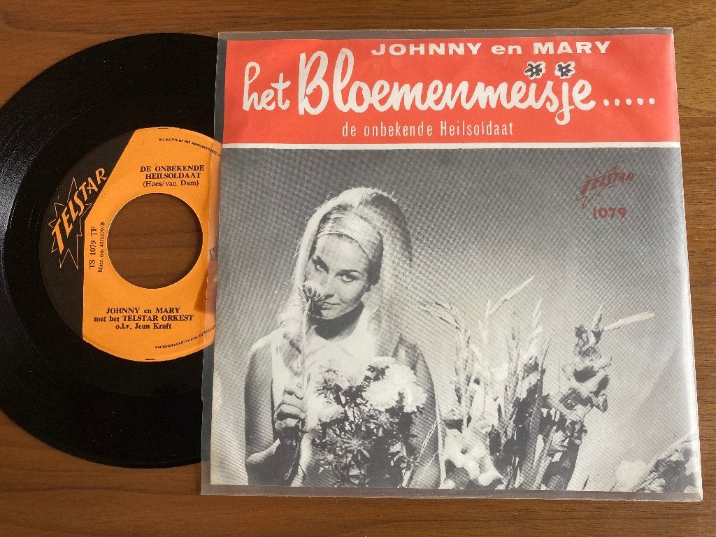Johnny En Mary – Het Bloemenmeisje..., Ophalen of Verzenden, 7 inch, Nederlandstalig