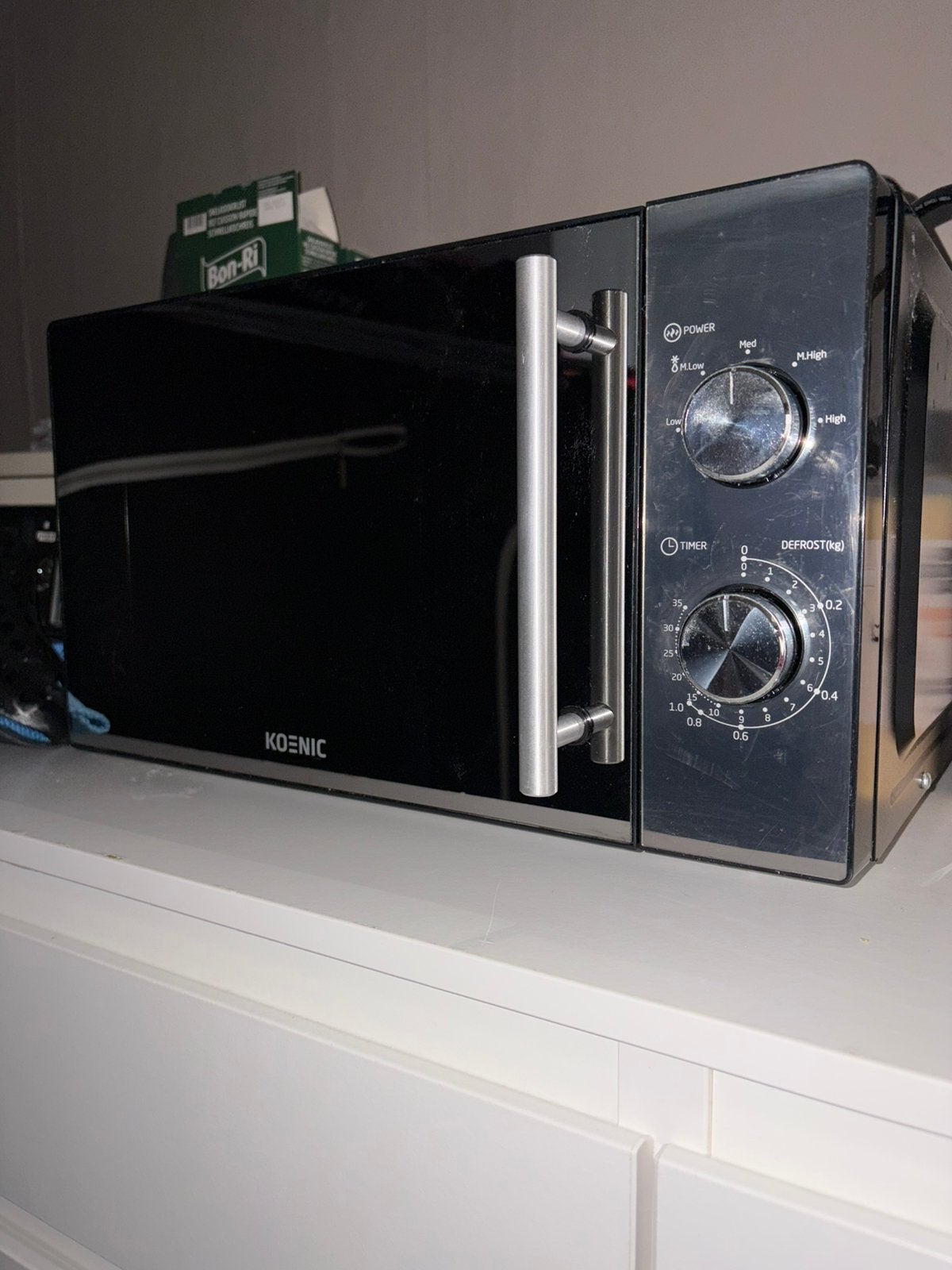 Microgolf oven koenic, Ophalen, Zo goed als nieuw, Oven
