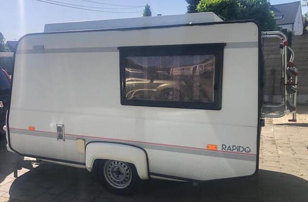 Rapido 1991, Caravans en Kamperen, Caravans, Tot en met 2, 500 - 750 kg, Overige, Tot 4 meter