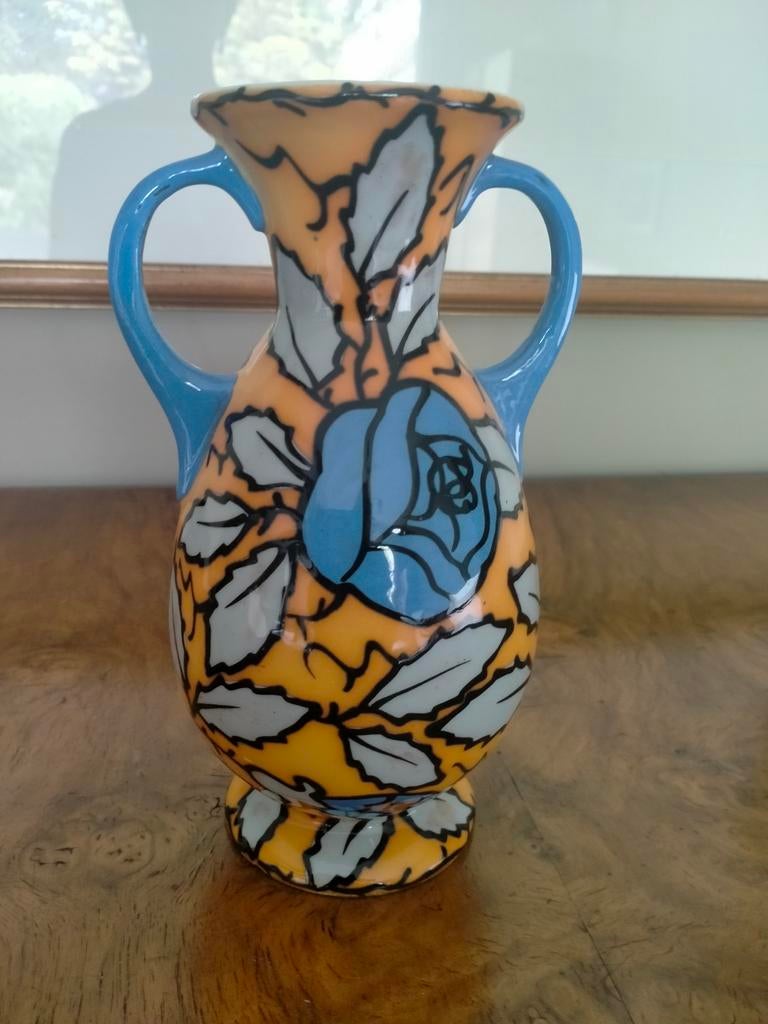 Art Nouveau keramieken vaasje, Ophalen