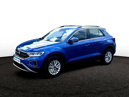 Volkswagen T-Roc 1.5 TSI Life DSG, Auto's, Automaat, Startonderbreker, Blauw, https://public.car-pass.be/vhr/d0af0383-4ad2-4813-82a2-9ad69023080f