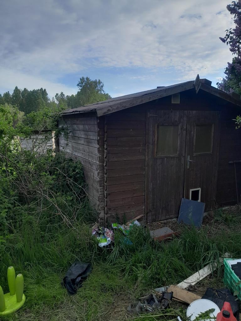 Tuinhuisje, Ophalen