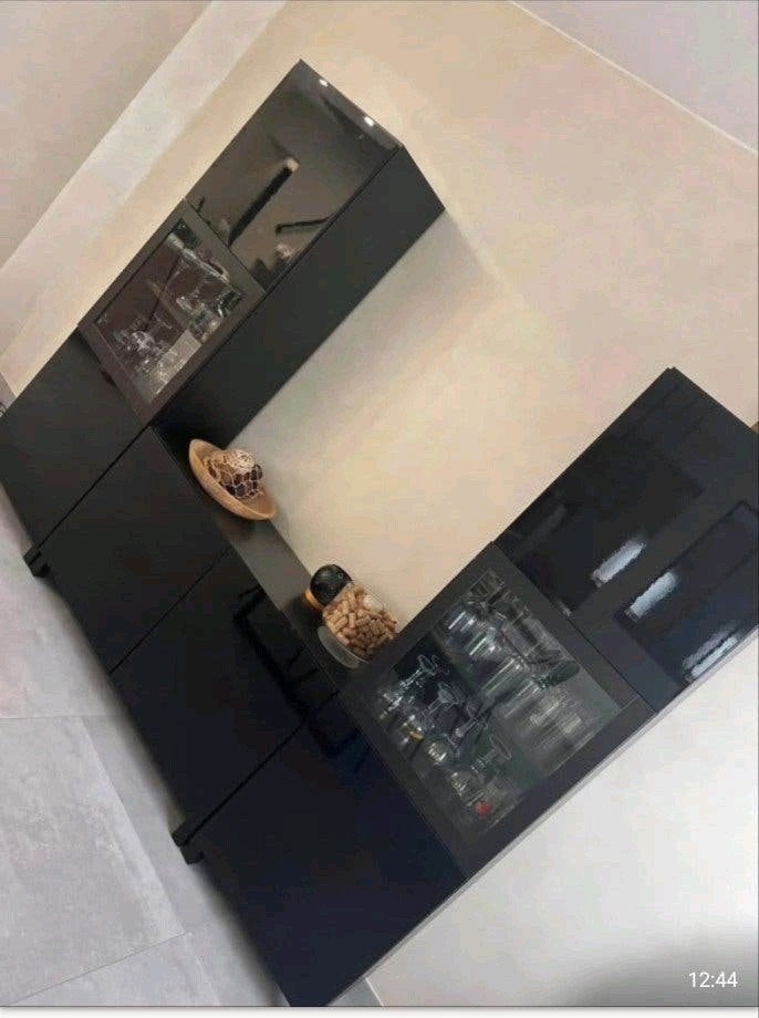 Meuble de rangement IKEA BESTÅ noir, Enlèvement