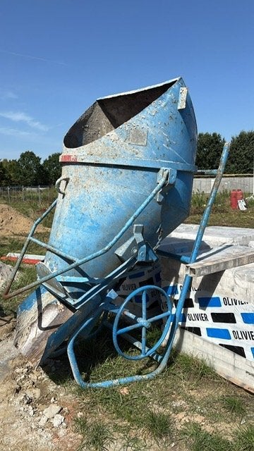 silo à béton, Bricolage & Construction, Bétonnières, Enlèvement, Utilisé