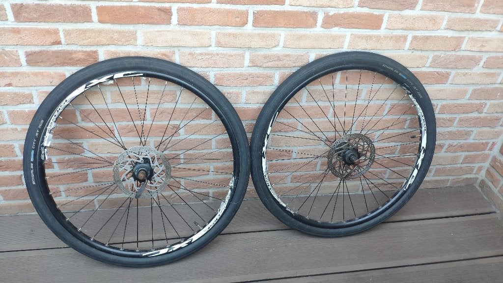 Fietswielen 26 inch, Fietsen en Brommers, Gebruikt, Gravelbike, Thompson, Aluminium