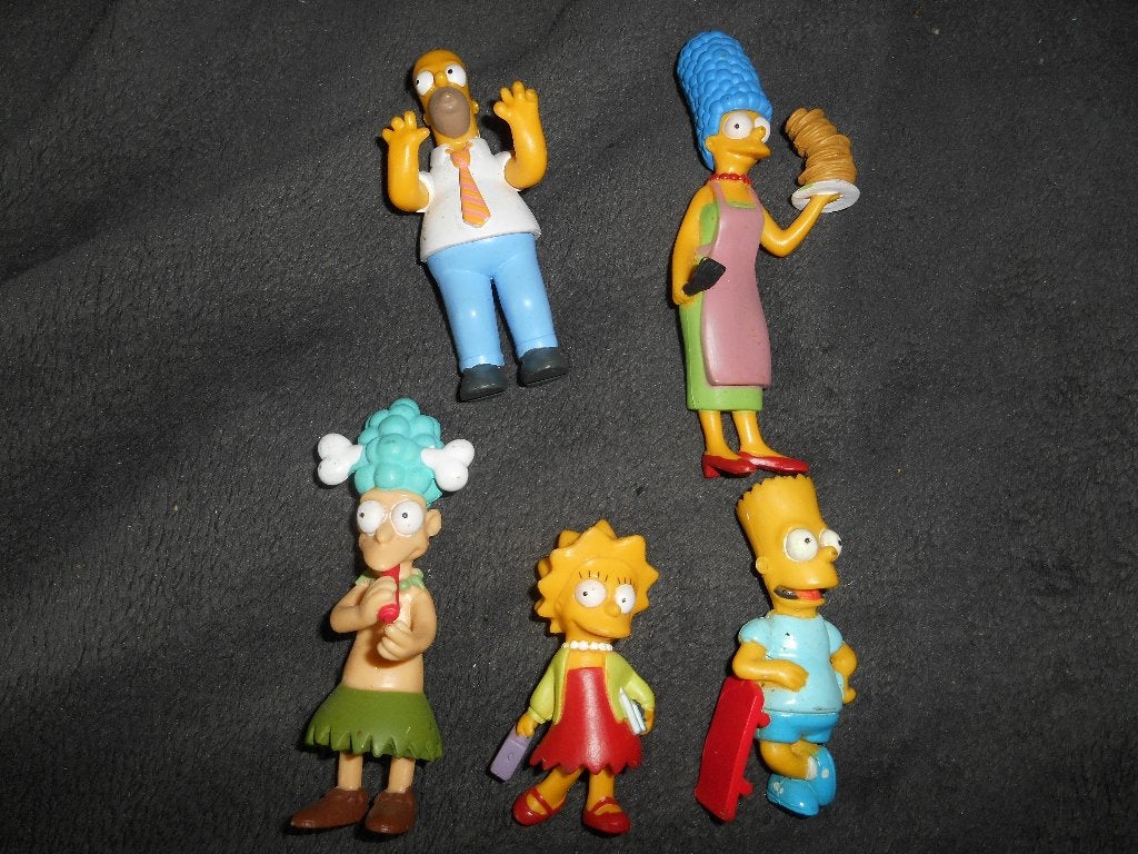 SIMPSON lot de 5 figurine, Collections, Enlèvement ou Envoi