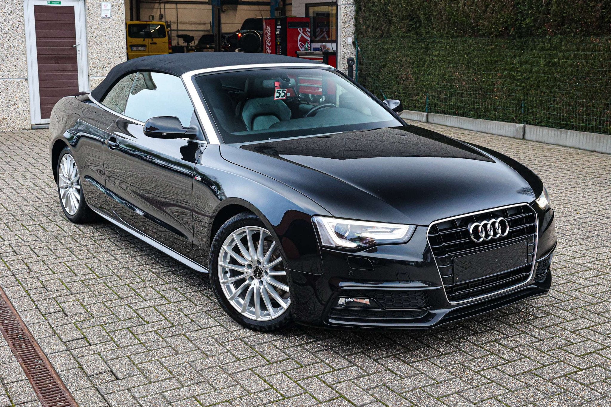 Audi A5 *S-LINE*LEDER*NAVI*TREKHAAK*ZETELVERWARMING*CABRIO, Autos, Audi, Cuir, Euro 5, Achat, Entreprise