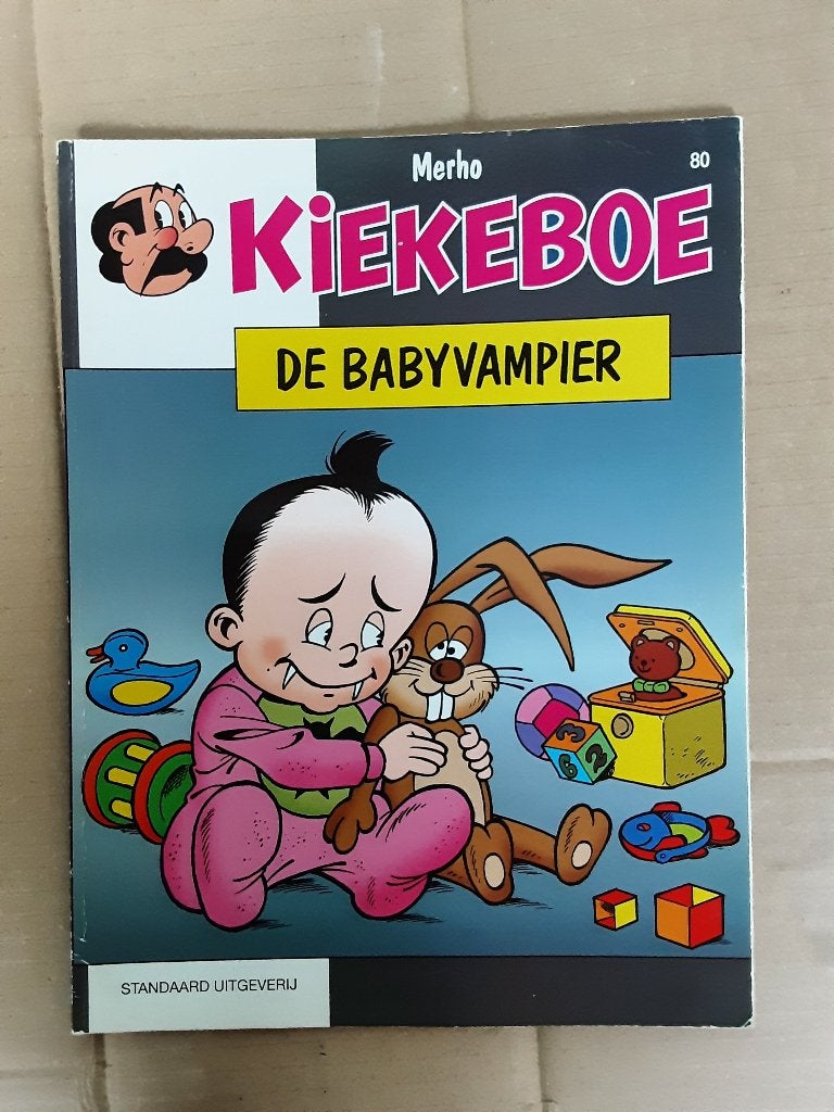 Kiekeboe nr. 80 “De babyvampier”., Une BD, Enlèvement ou Envoi, Comme neuf, Merho