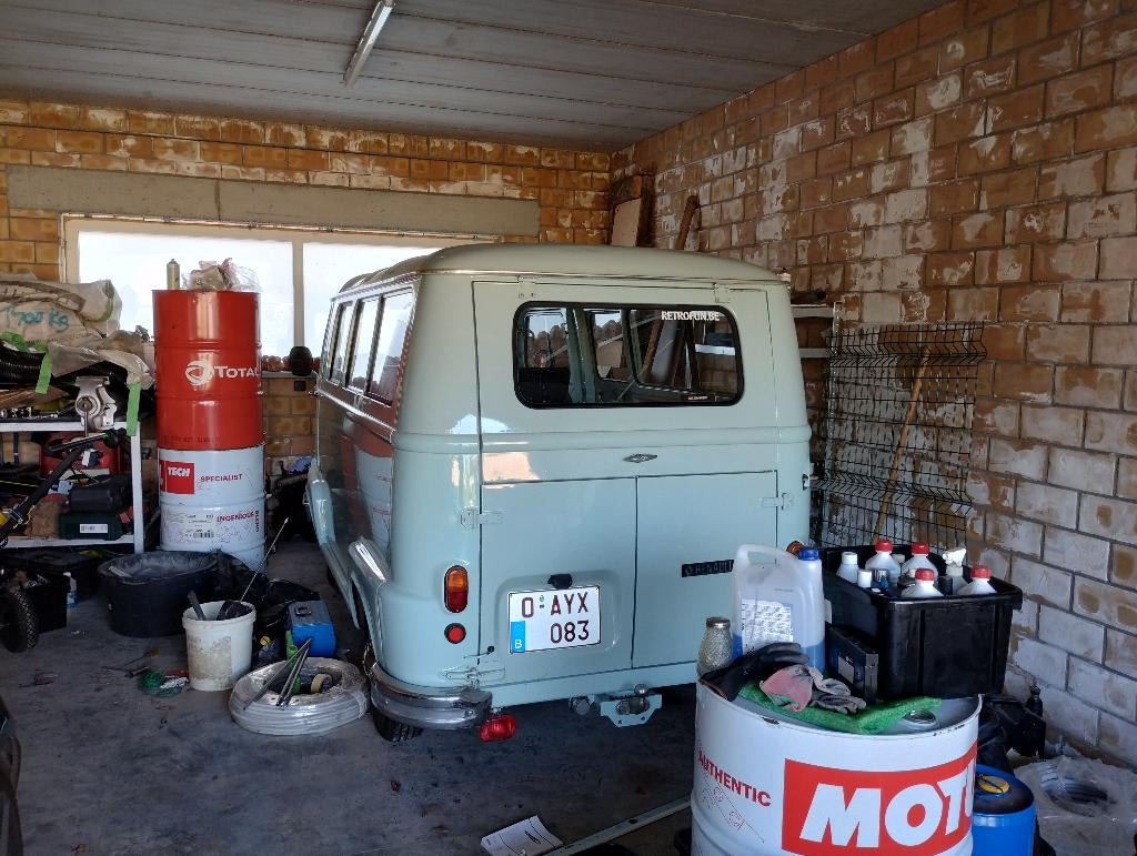 oldtimer renault estafette minibus, Voorwielaandrijving, Overige kleuren, Renault, Overige kleuren