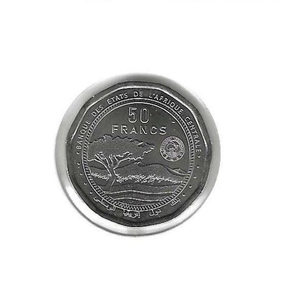 Centraal Afr. Staten, 50 Francs 2024., Timbres & Monnaies, Enlèvement ou Envoi, Autres pays, Monnaie en vrac