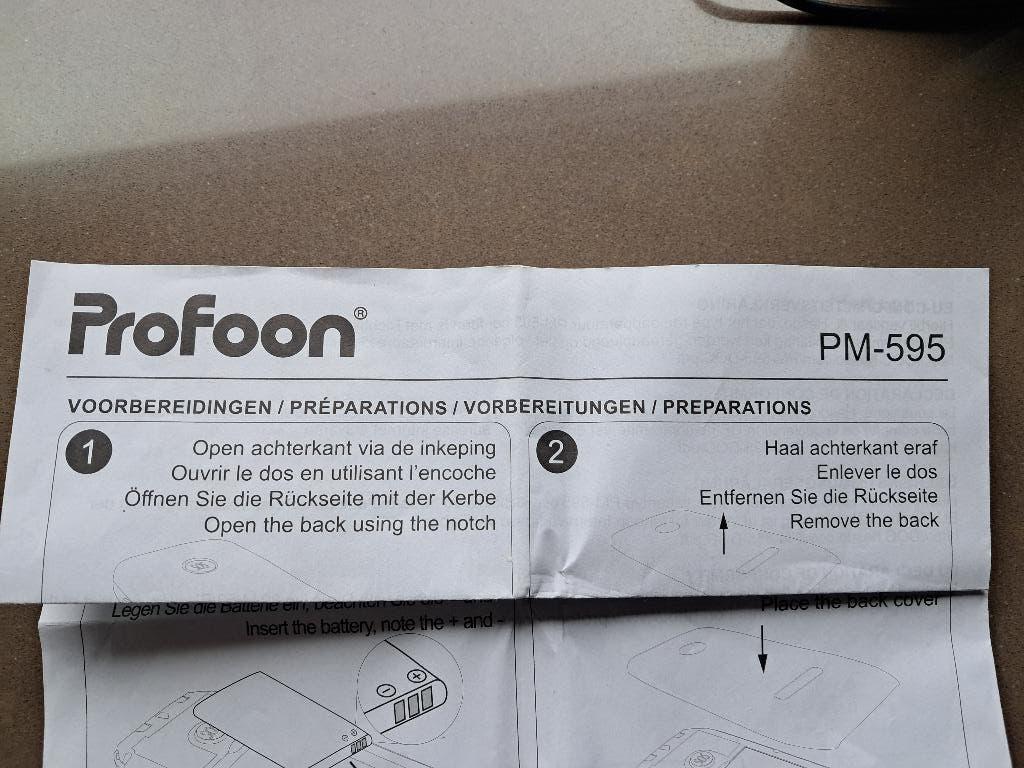 GSM Profoon, Télécoms, Téléphones fixes | Combinés & sans fil, Enlèvement, Comme neuf, 1 combiné