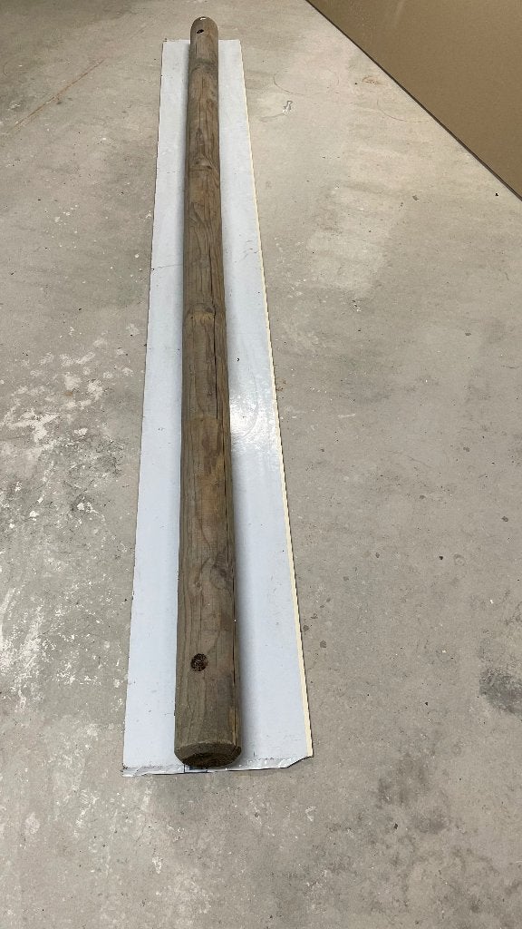 Ronde geïmpregneerde Tuinpaal 300 cm lang x 12 cm dik, Ophalen, Gebruikt, 250 cm of meer, Palen