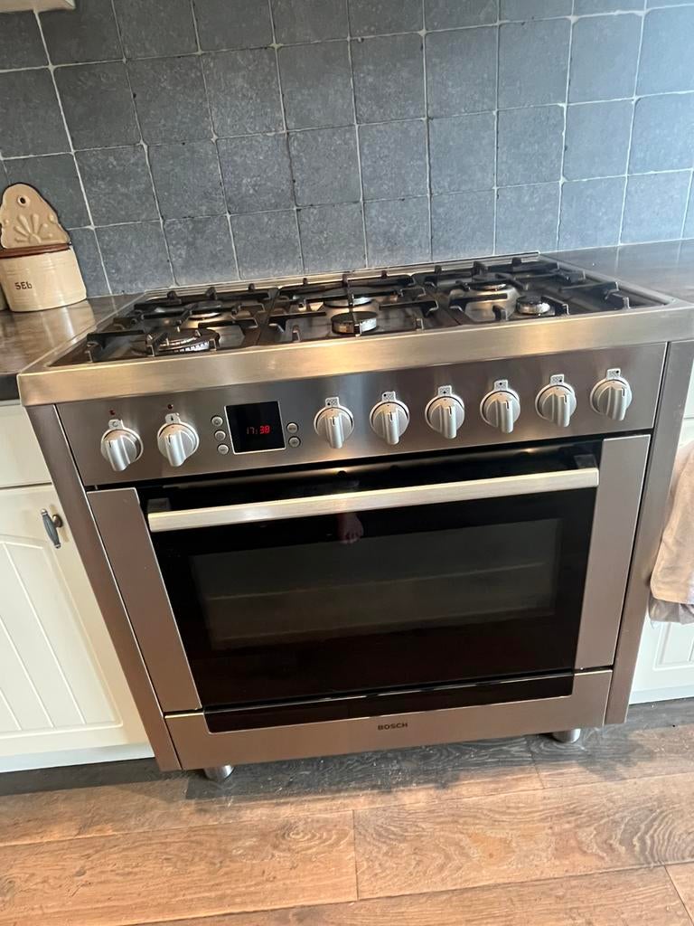 Oven en gasvuur Bosh, Gaz, Comme neuf, Enlèvement, Gril