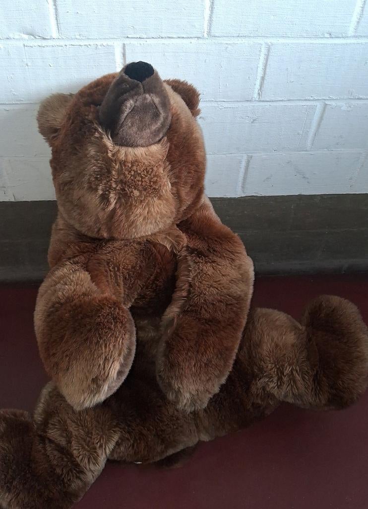 Grote grizzlybeer (SIGIKID KUSCHETTIER) +- 95 cm