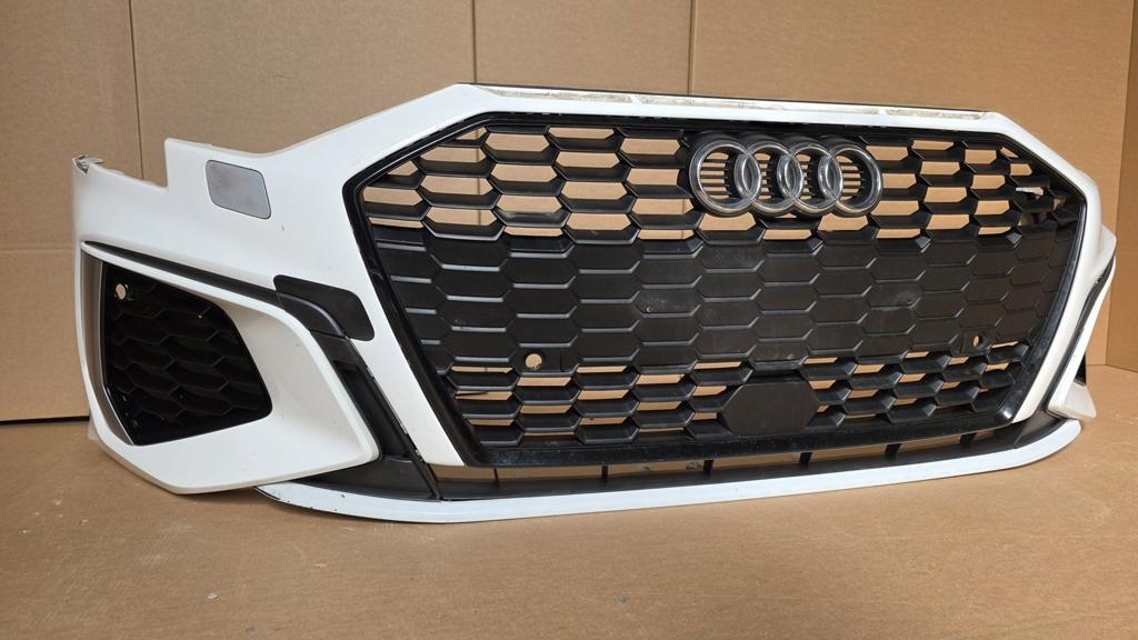 Voorbumper Audi A3 8Y S-Line KLS 4xPDC ORGINEEL BUMPER, -, Origine de la pièce connue, Utilisé, -