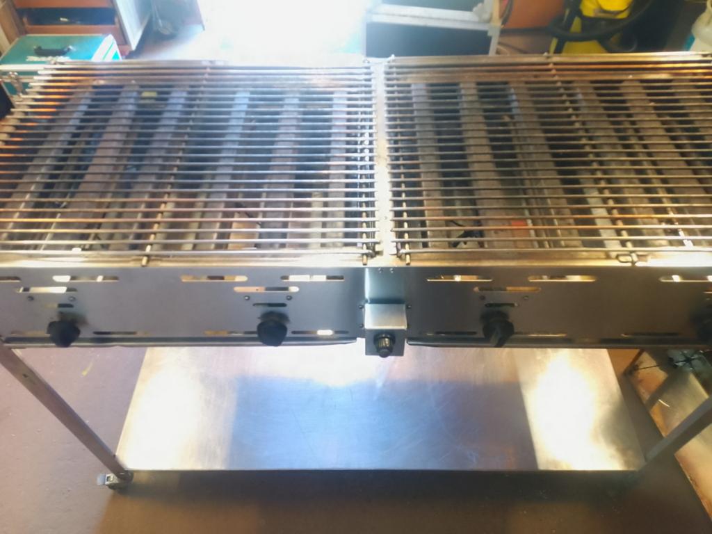 Hendi roostmaster dubbele bbq, Ophalen
